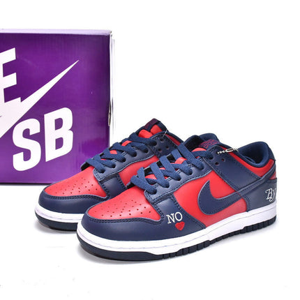Men's Supreme x SB Dunk Low By Any Mean Shoes