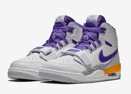 Men's Air Jordan Legacy 312 Lakers Shoes