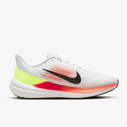 Men's Air Zoom Winflo 9 White Bright Crimson Shoes