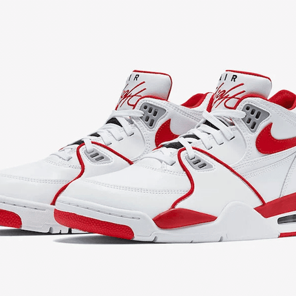 Men's Air Flight 89 University Red White Shoes