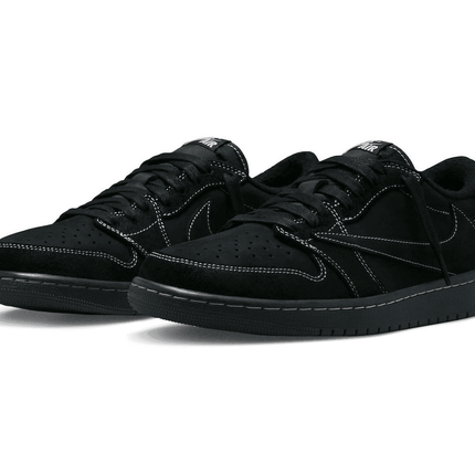 Men's Air Jordan 1 Low x Travis Scott OG SP Black Phantom Shoes