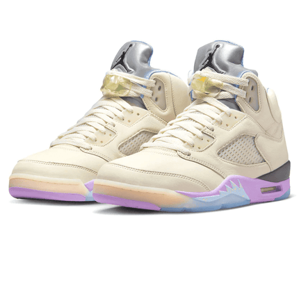 Men's Air Jordan 5 Retro x DJ Khaled We The Best Sail Shoes