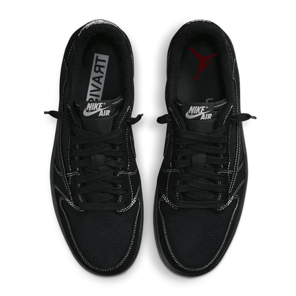 Men's Air Jordan 1 Low x Travis Scott OG SP Black Phantom Shoes