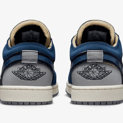 Men's Air Jordan 1 Low SE Craft Obsidian Shoes