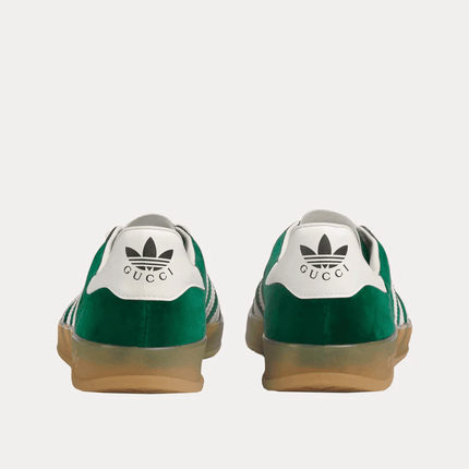 Men's Adidas x Gucci Gazelle Green Suede Shoes