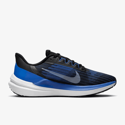 Men's Air Zoom Winflo 9 Black Old Royal Shoes