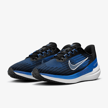 Men's Air Zoom Winflo 9 Black Old Royal Shoes