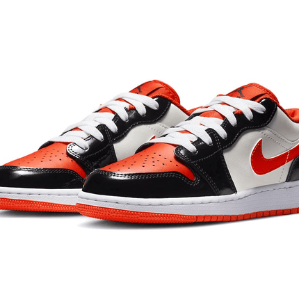 Men's Air Jordan 1 Low GS Halloween Shoes