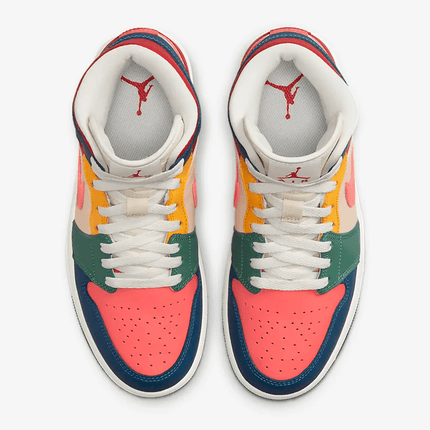Men's Air Jordan 1 Mid SE Multicolor Shoes