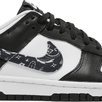 Men's SB Dunk Low Black Paisley Shoes