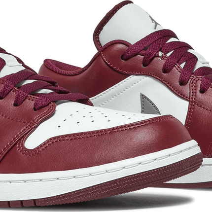 Men's Air Jordan 1 Low Cherrywood Red Shoes