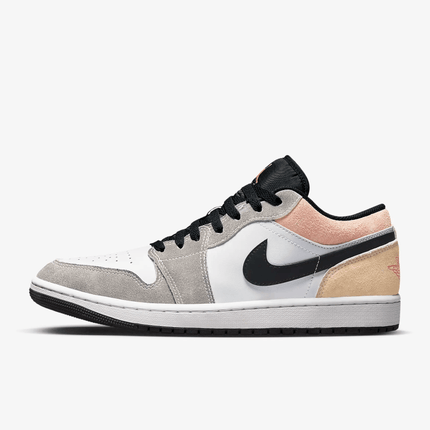 Men's Air Jordan 1 Low SE Black Magic Ember Shoes