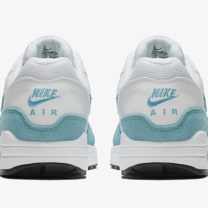 Men's Air Max 1 White Turquoise Shoes