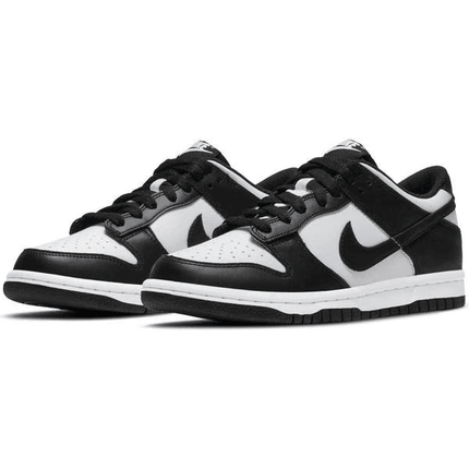Men's Dunk Low White Black Shoes