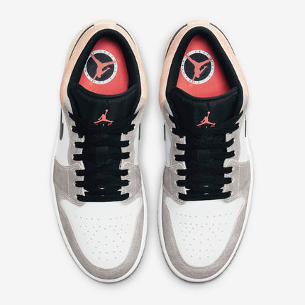 Men's Air Jordan 1 Low SE Black Magic Ember Shoes