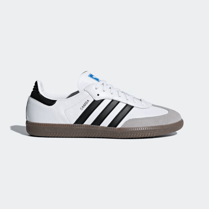 Men's Adidas Samba OG White Black Shoes