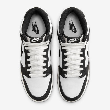 Men's Dunk Mid Sail Black Shoes