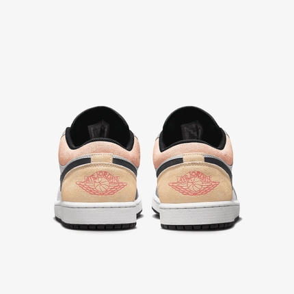 Men's Air Jordan 1 Low SE Black Magic Ember Shoes
