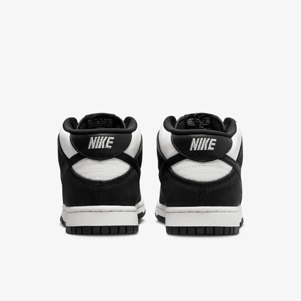 Men's Dunk Mid Sail Black Shoes