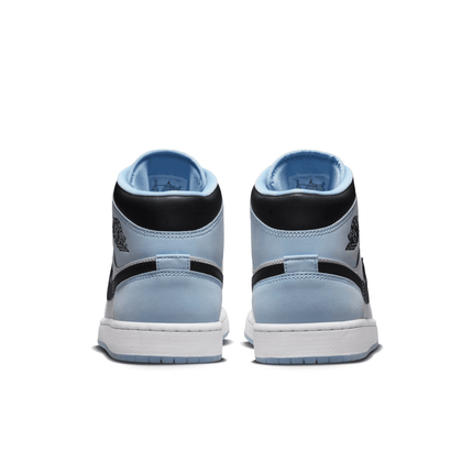 Men's Air Jordan 1 Mid Ice Blue Shoes