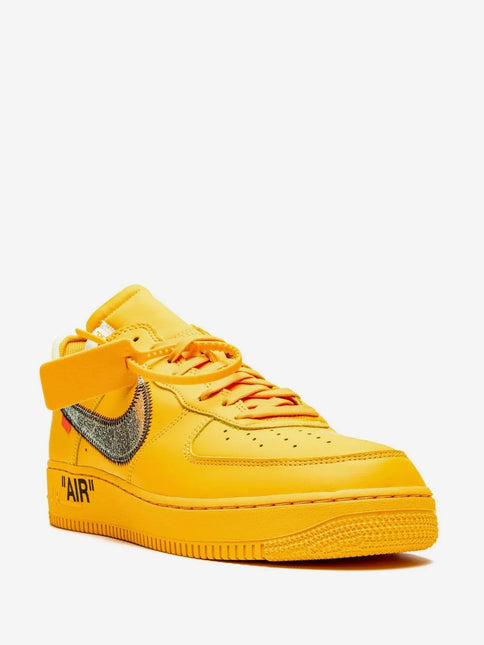 Men's Nike Air Force 1 Low Off-White University Gold Shoes