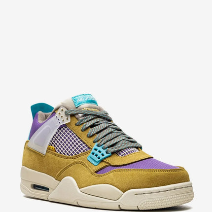 Men's Union x Air Jordan 4 Retro SP 30Th Anniversary - Desert Moss Shoes