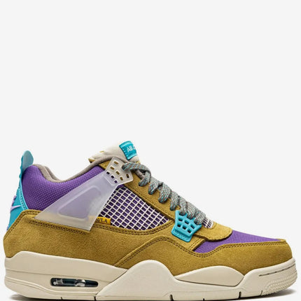 Men's Union x Air Jordan 4 Retro SP 30Th Anniversary - Desert Moss Shoes