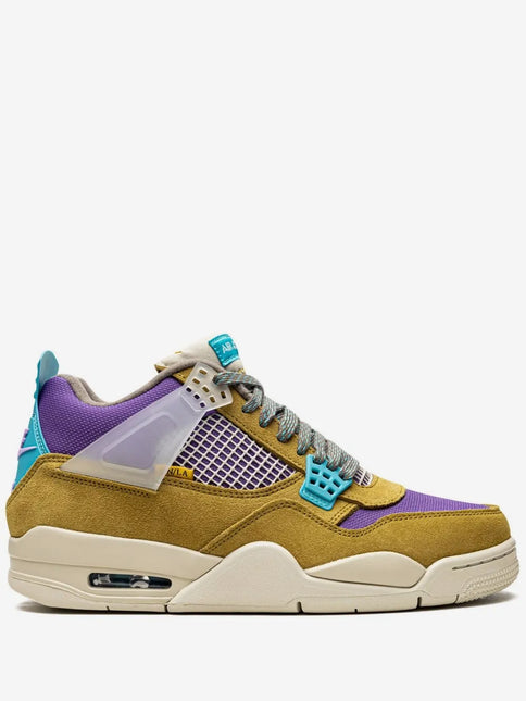 Men's Union x Air Jordan 4 Retro SP 30Th Anniversary - Desert Moss Shoes