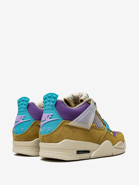Men's Union x Air Jordan 4 Retro SP 30Th Anniversary - Desert Moss Shoes