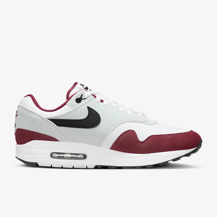 Men's Air Max 1 Red And White Shoes
