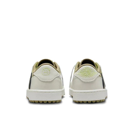 Men's Travis Scott x Air Jordan 1 Low Golf x Travis Scott Olive Shoes