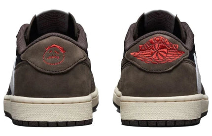 Men's Travis Scott x Air Jordan 1 Low 'Mocha' Shoes