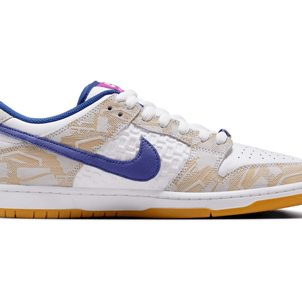 Men's Dunk Low Ãƒâ€”Rayssa Leal White Blue Purple Shoes