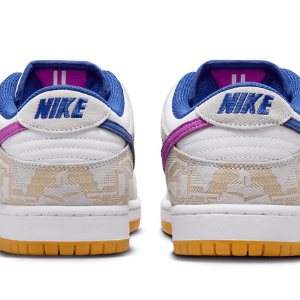 Men's Dunk Low Ãƒâ€”Rayssa Leal White Blue Purple Shoes
