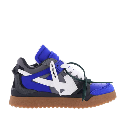 Men's Off White Men Mid -Top Sponge Sneaker In Blue