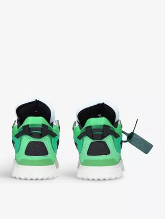 Men's Off White Men Mid -Top Sponge Sneaker In Green