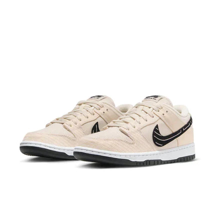 Men's SB Dunk Low x Albino & Preto Pearl White Shoes