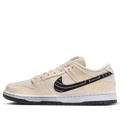Men's SB Dunk Low x Albino & Preto Pearl White Shoes