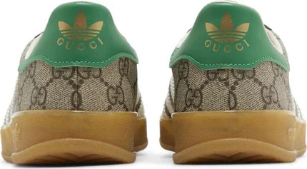 Men's Adidas x Gucci Gazelle Beige GG Monogram Shoes