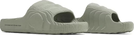 Men's Adilette Slide Silver Green