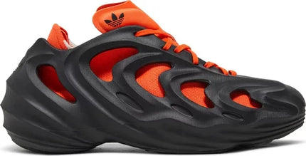 Men's adiFOM Q Black Imperial Orange Shoes