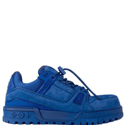 Men's Louis Vuitton LV Maxi Trainers Blue Shoes