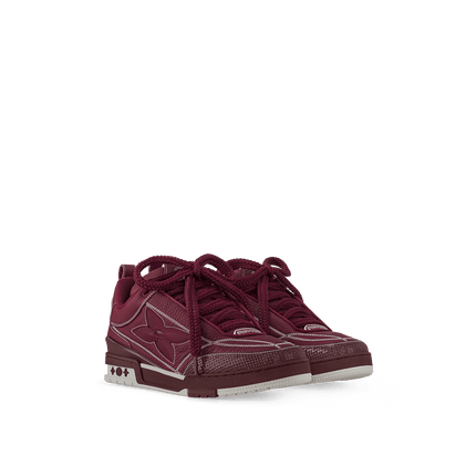 Men's Louis Vuitton LV Skate Trainers Bordeaux Shoes
