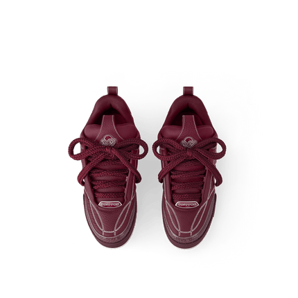 Men's Louis Vuitton LV Skate Trainers Bordeaux Shoes