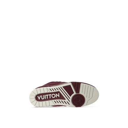 Men's Louis Vuitton LV Skate Trainers Bordeaux Shoes
