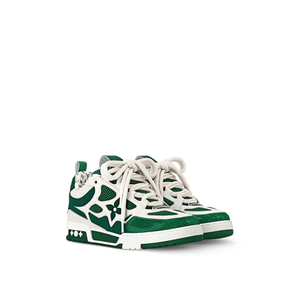Men's Louis Vuitton LV Skate Trainers Green Shoes