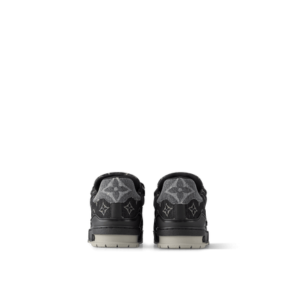 Men's Louis Vuitton LV Trainers Black Shoes
