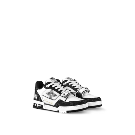 Men's Louis Vuitton LV Trainers Black 2 Shoes