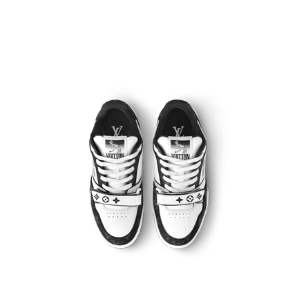 Men's Louis Vuitton LV Trainers Black 2 Shoes
