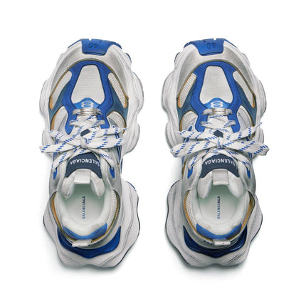 Men's Cargo Sneaker In Grey White Blue